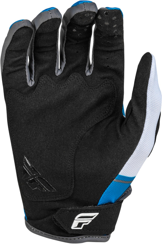 FLY Racing Kinetic Prix gloves, blue/charcoal