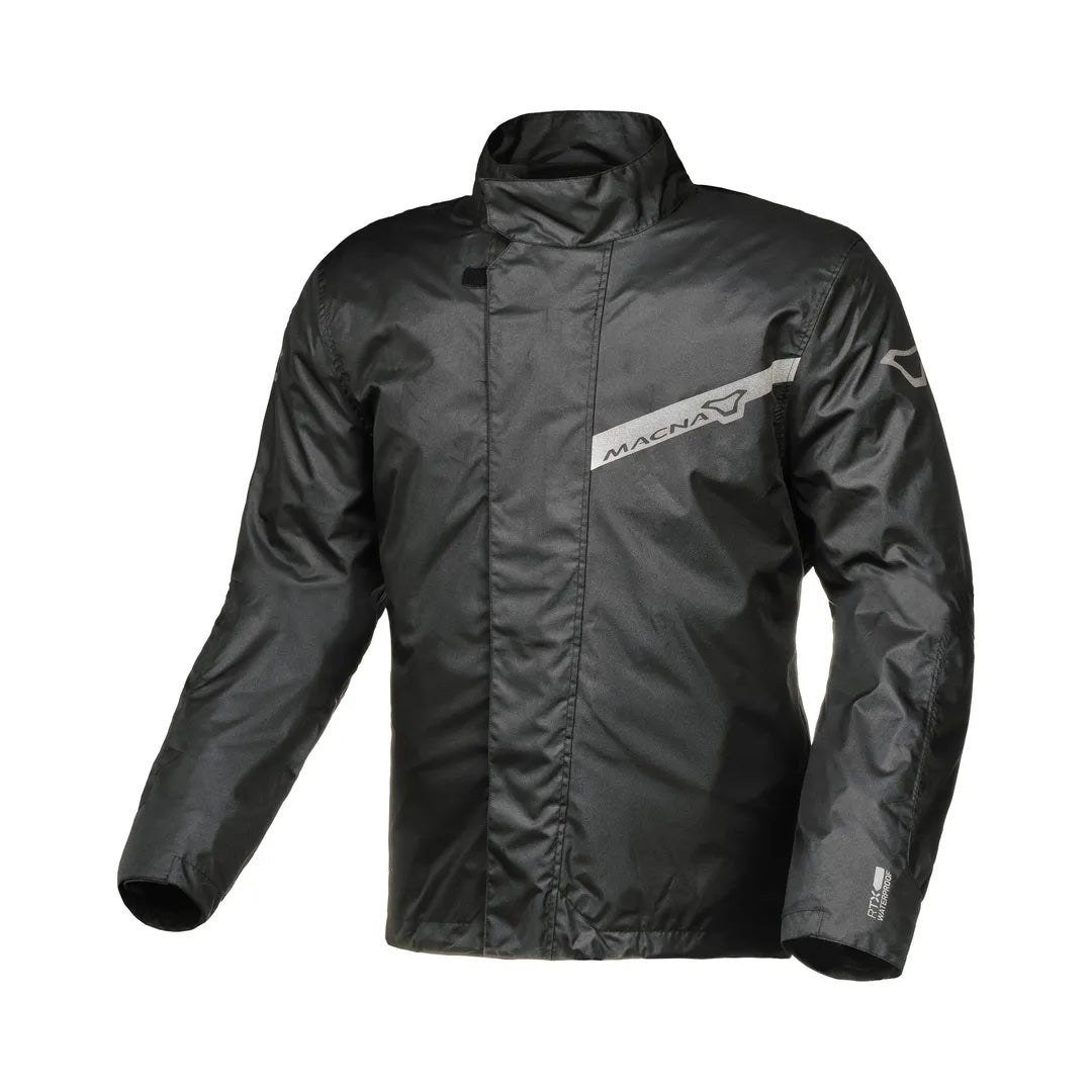 Macna Spray rain jacket, black