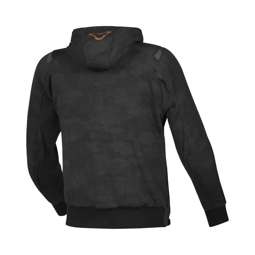 Macna Byron hoodie, black/grey camo