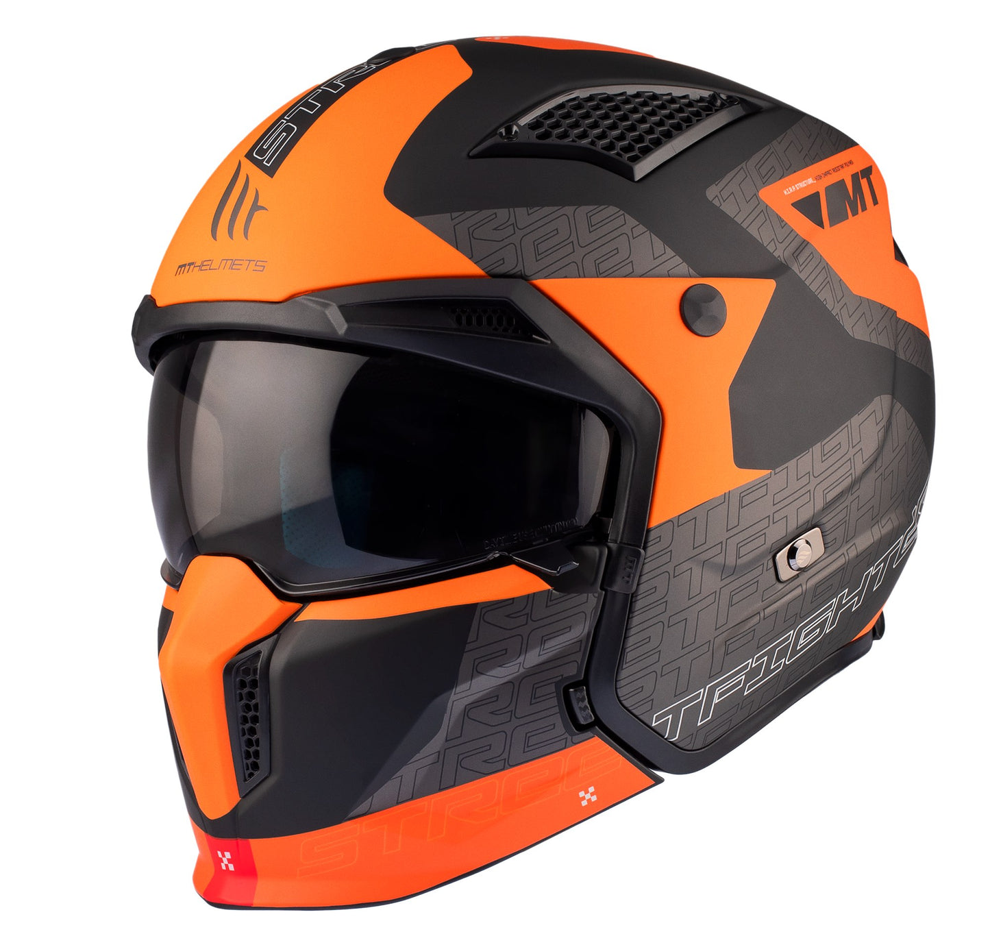 MT Streetfighter SV S, Totem B4 matt grey/orange