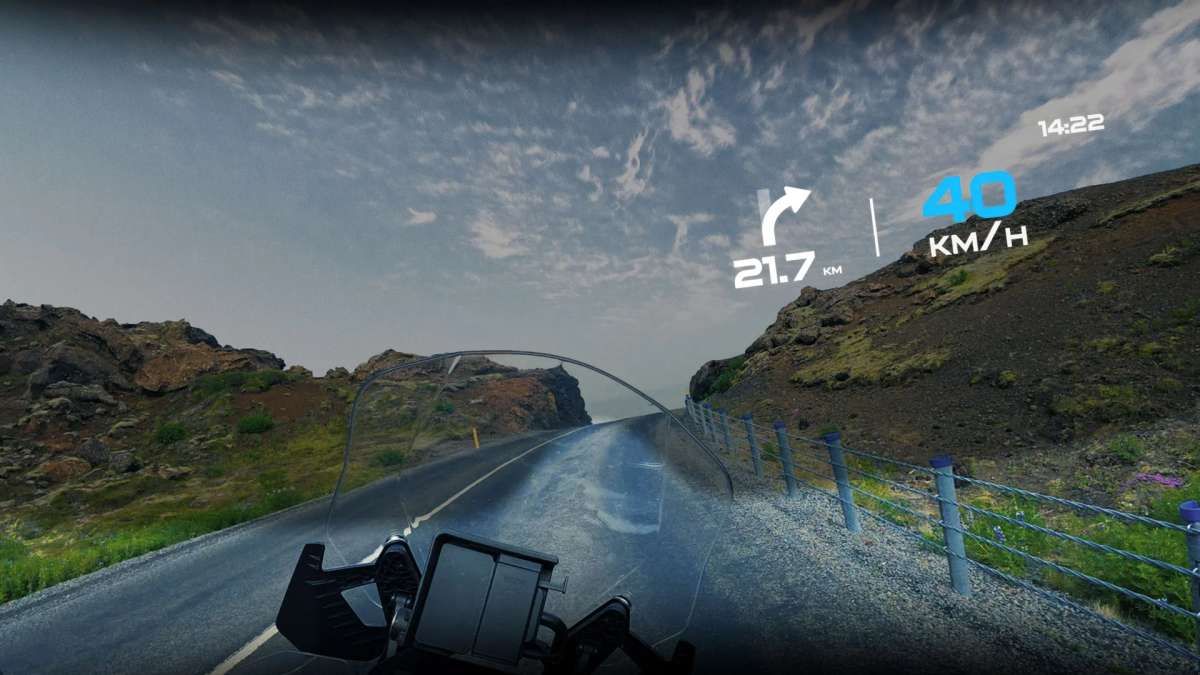 Shoei HUD for GT-Air3 SMART