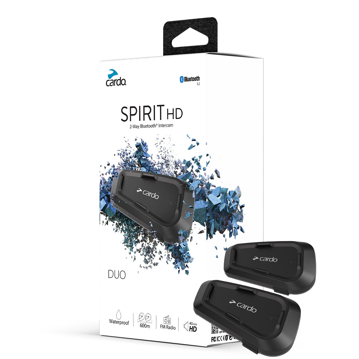 Cardo Spirit HD DUO intercom
