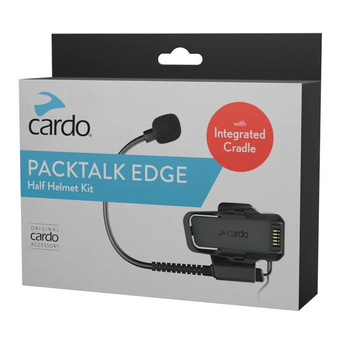 Cardo PT EDGE Half Helmet Kit