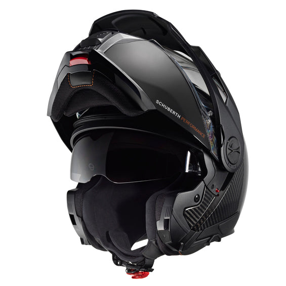 Schuberth E2 Carbon, musta