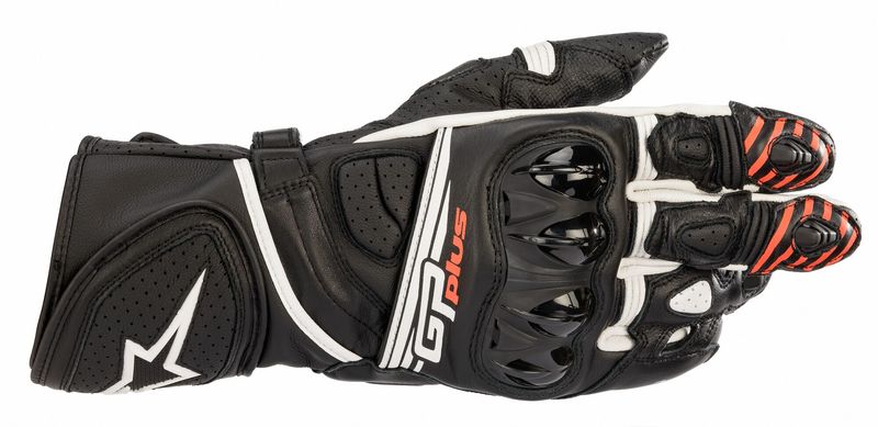 Alpinestars GP Plus R v2 leather glove, black/white