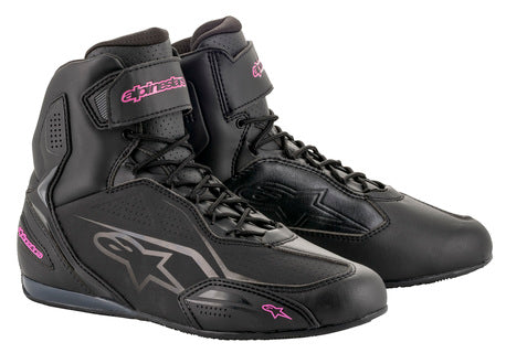 Alpinestars Stella Faster 3 nilkkurit, musta/pinkki