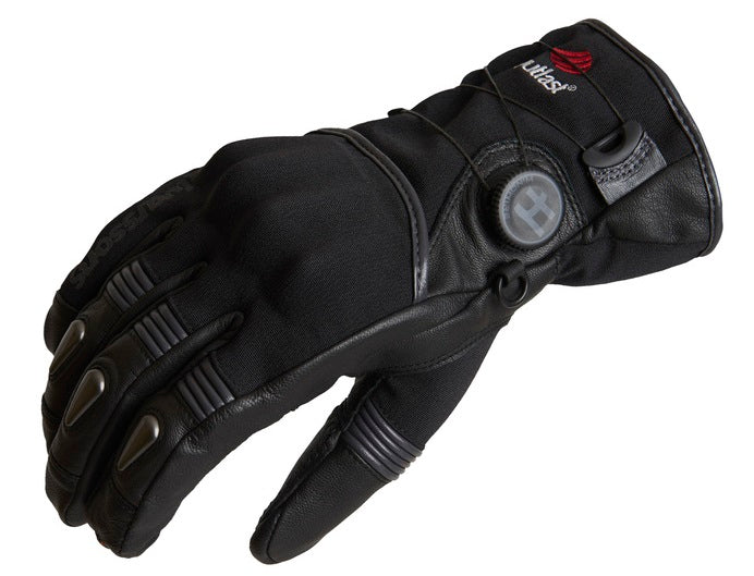 Halvarssons Ljusdal Waterproof Motorcycle Gloves, black/grey