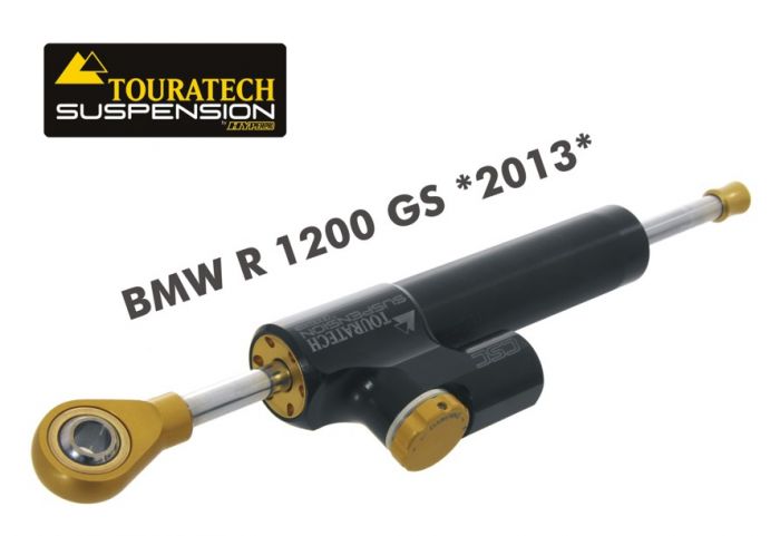 Touratech Suspension steering damper *CSC* for BMW R1200GS (LC) model 2013 +mou