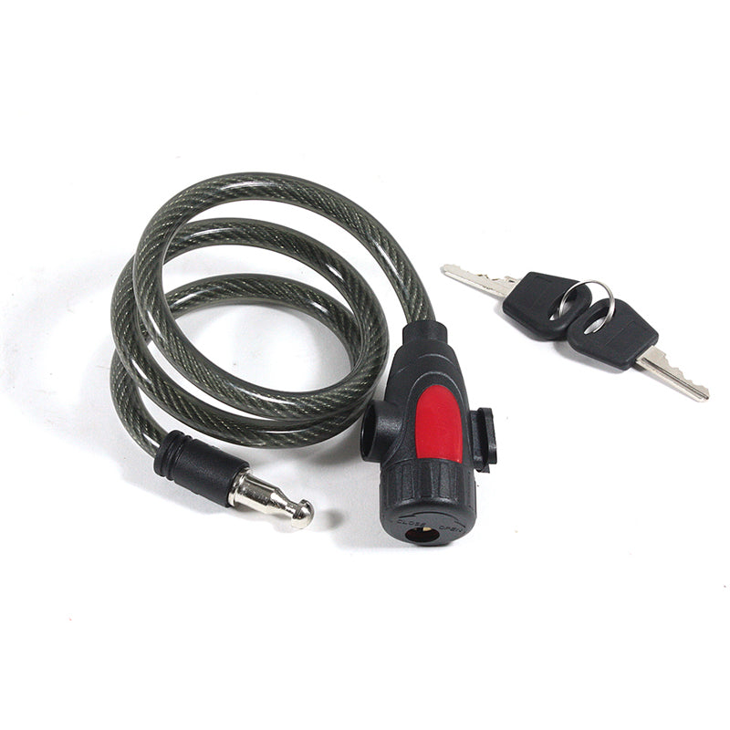 Chaft helmet cable lock