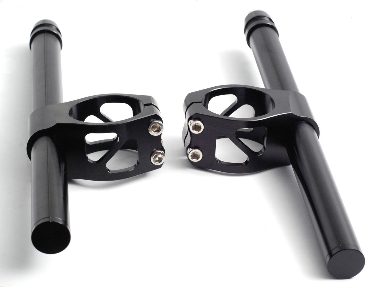 Sumomoto clip on bars 50mm, black