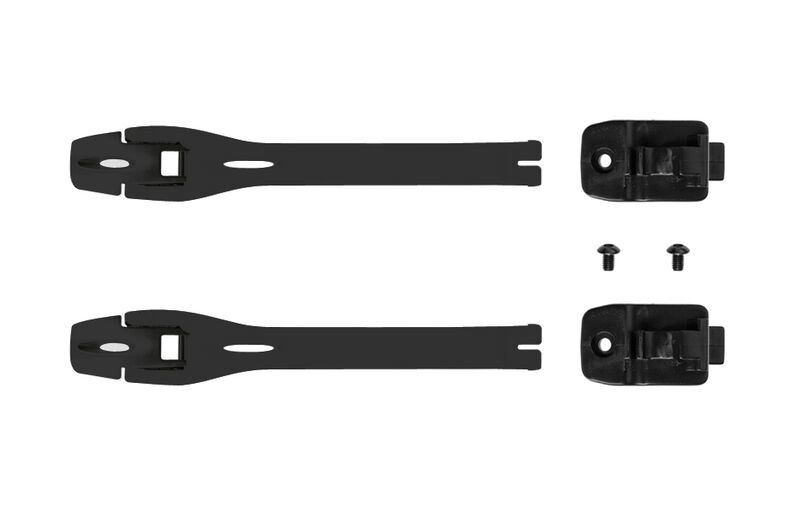 Gianni Falco Alu-plastic buckle straps kit (120/414/415), black