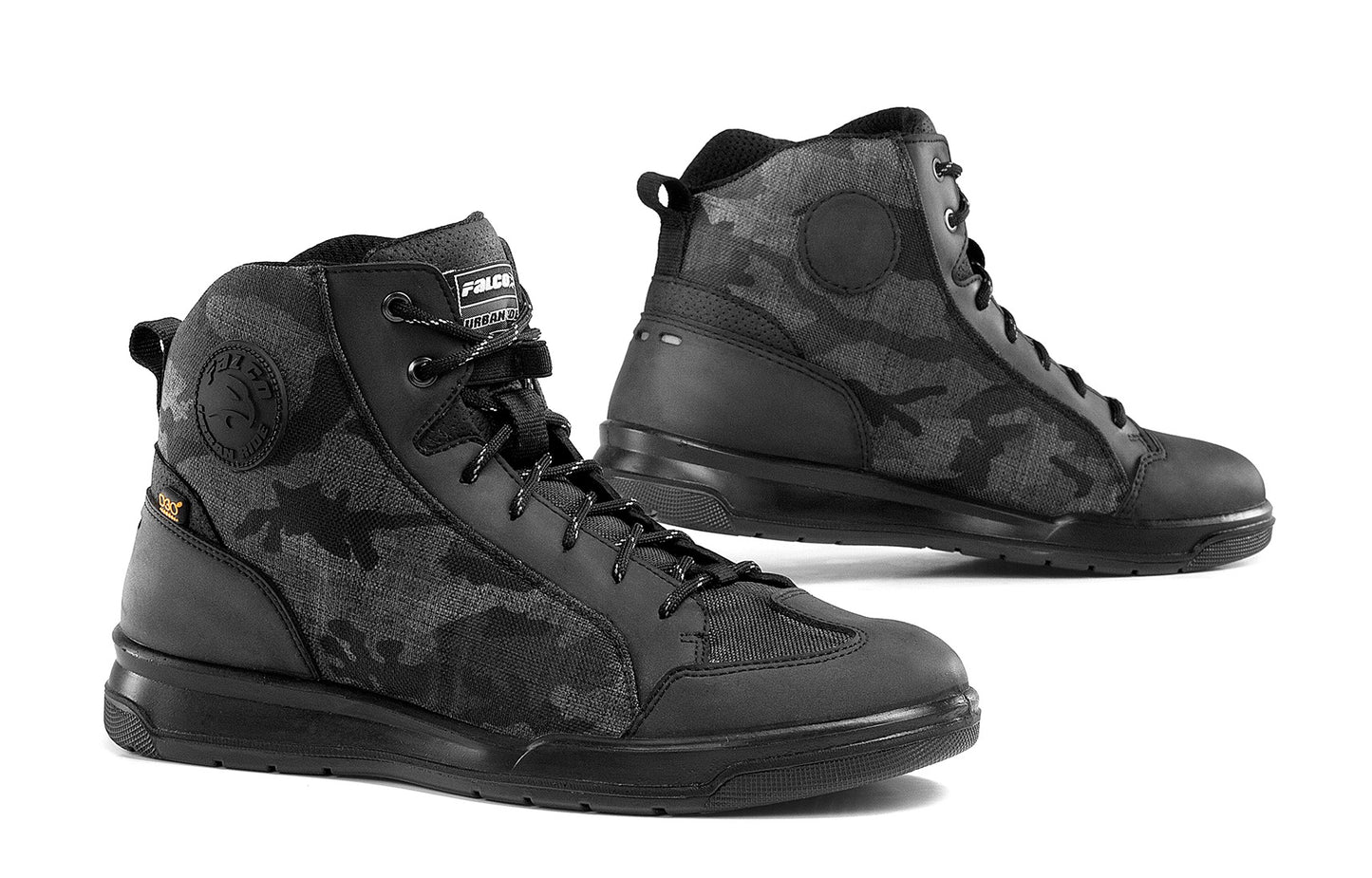 Gianni Falco Pyro 2 vedenpitävä ajokenkä, musta/camo