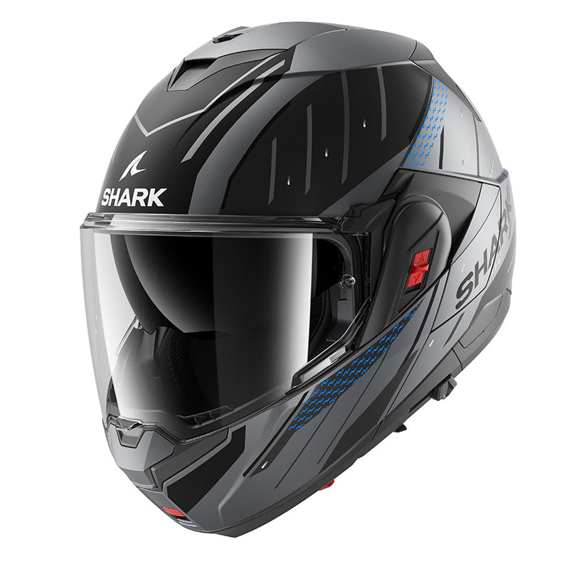Shark OXO Rydger, Matt Anthracite/Blue/Black