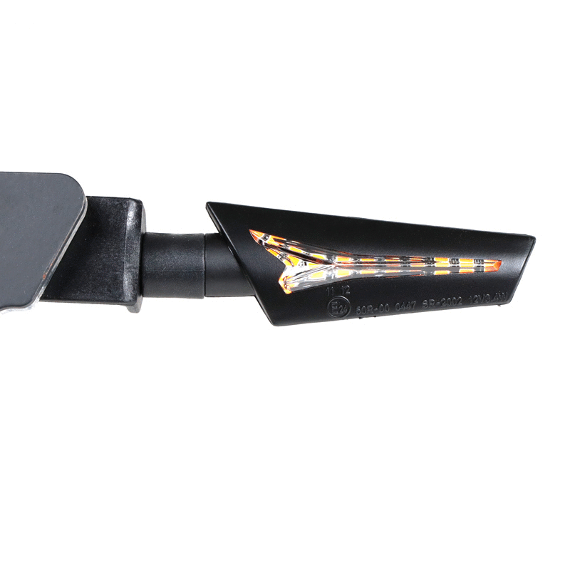 Chaft Harper LED vilkut, musta, pari