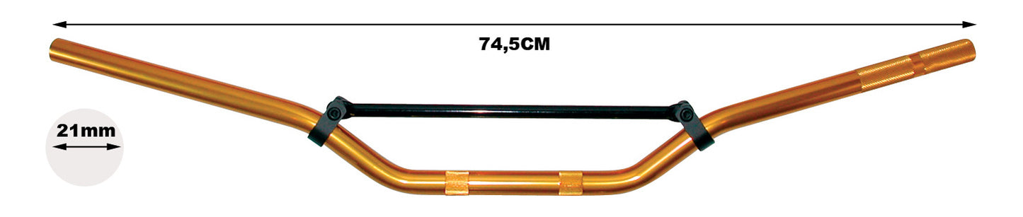 GUIDON CROSS ALU DORE