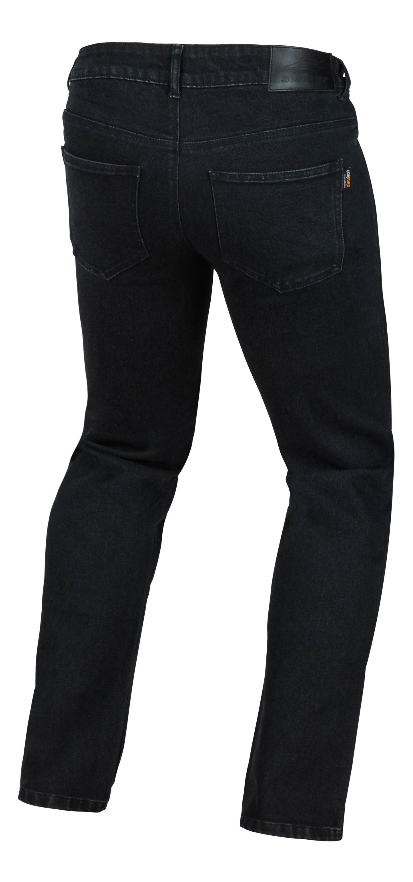 Sweep Classic yksikerros Cordura ajofarkut, musta