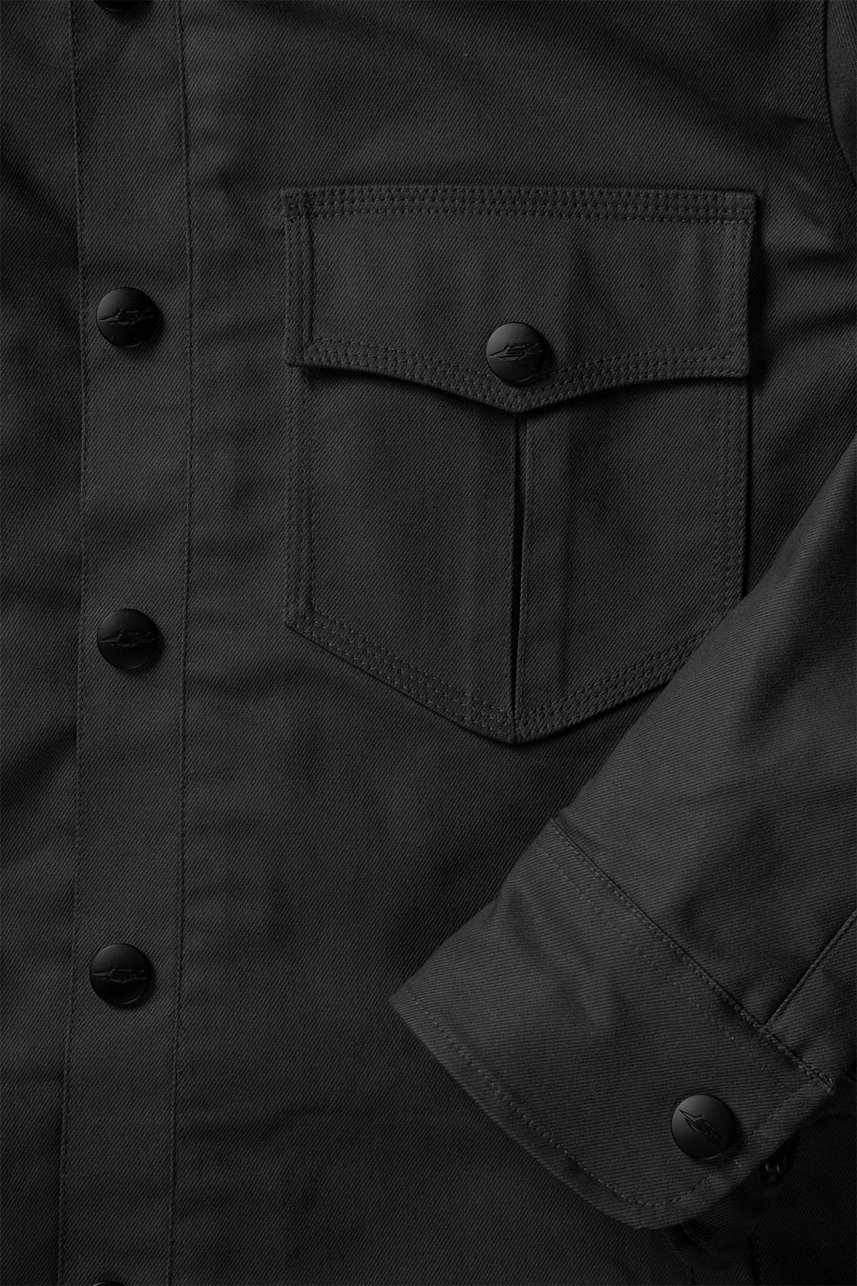 Sweep Columbia single layer Cordura ajopaita, musta