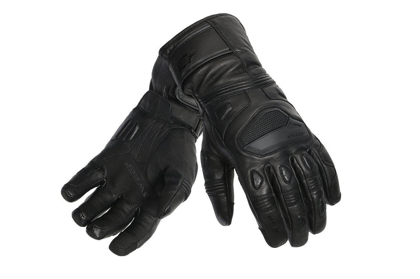 Sweep Tacoma ladies leather waterproof glove, black