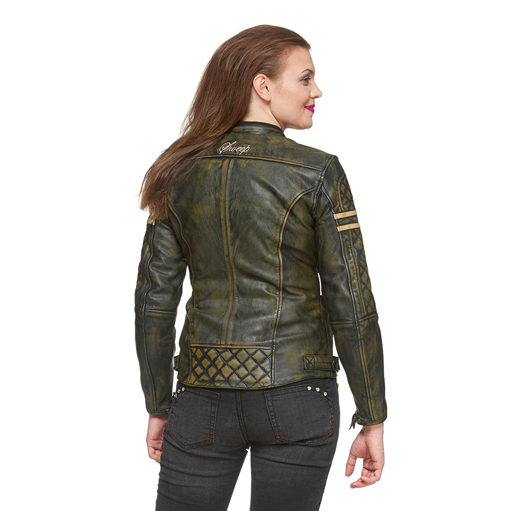 Sweep Amelia ladies leather jacket, vintage