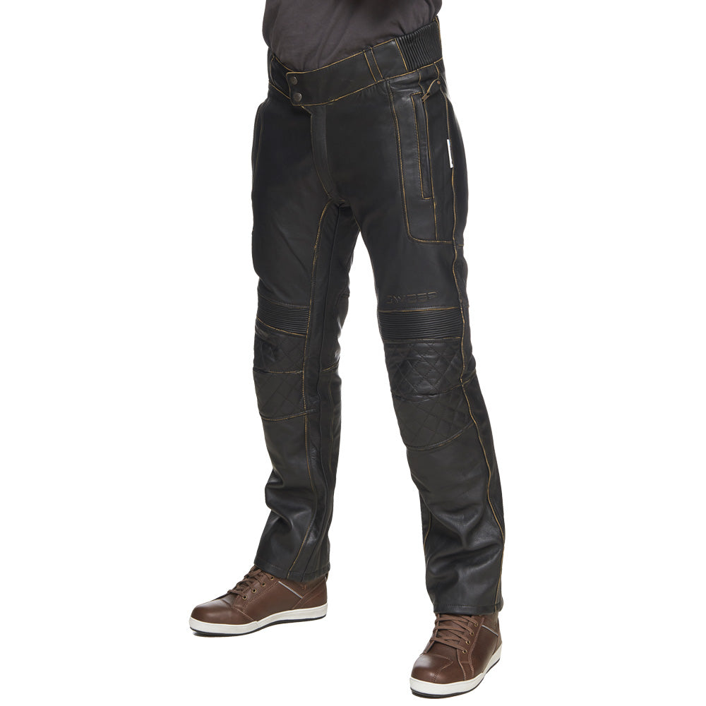 Sweep Eagle leather pant