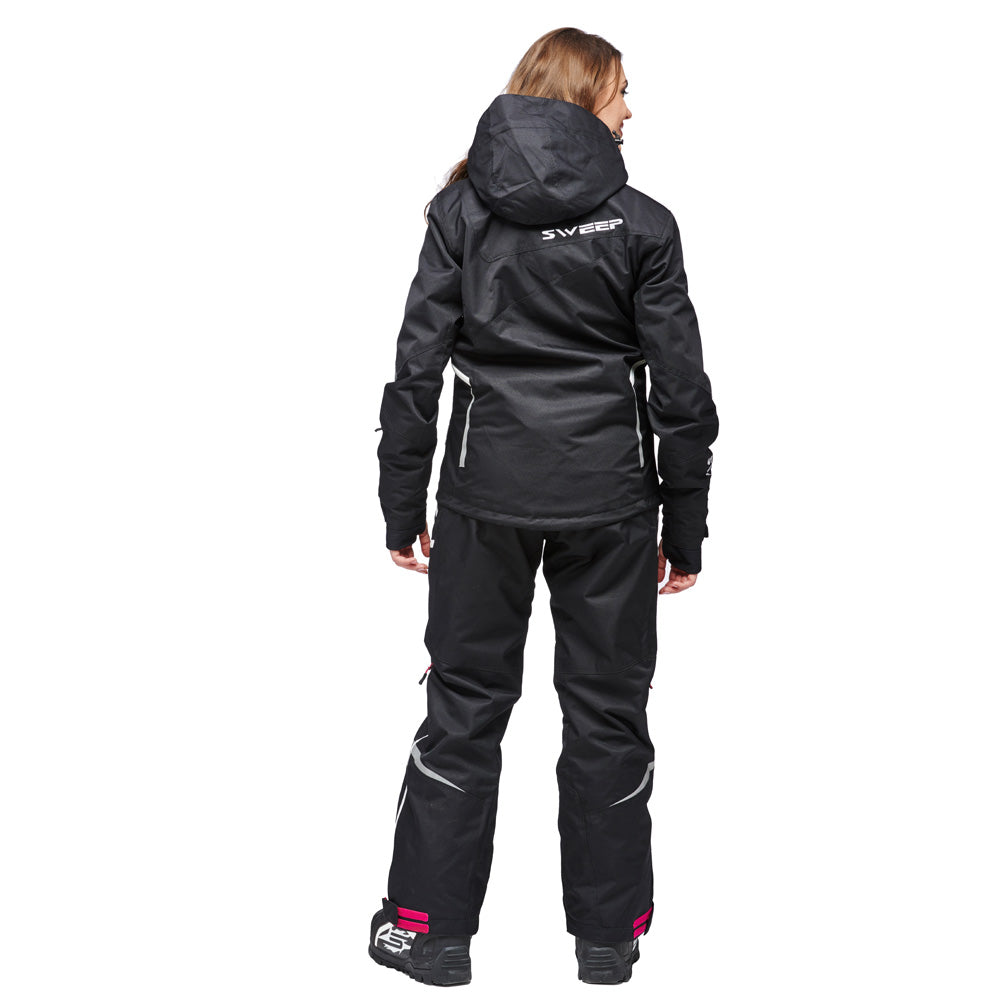 Sweep Blizzard 2.0 ladies snowmobile jacket, black