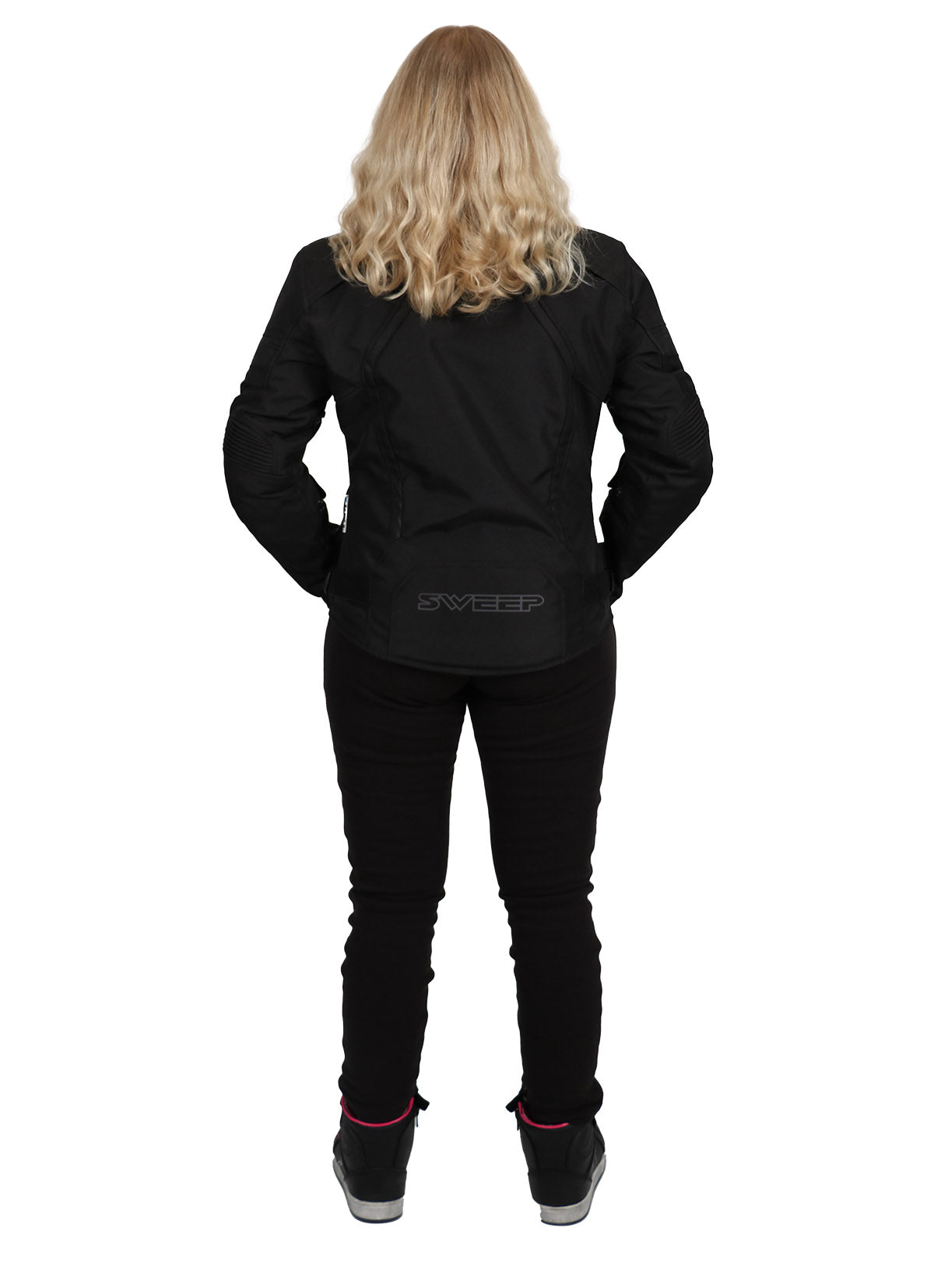 Sweep Chicane 2 waterproof ladies textile jacket, black