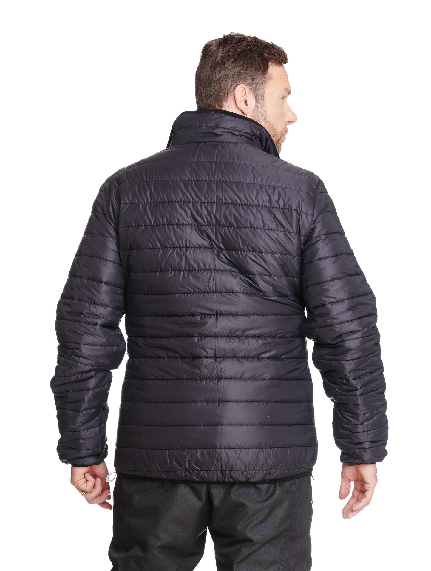 Sweep Puffer jacket, black