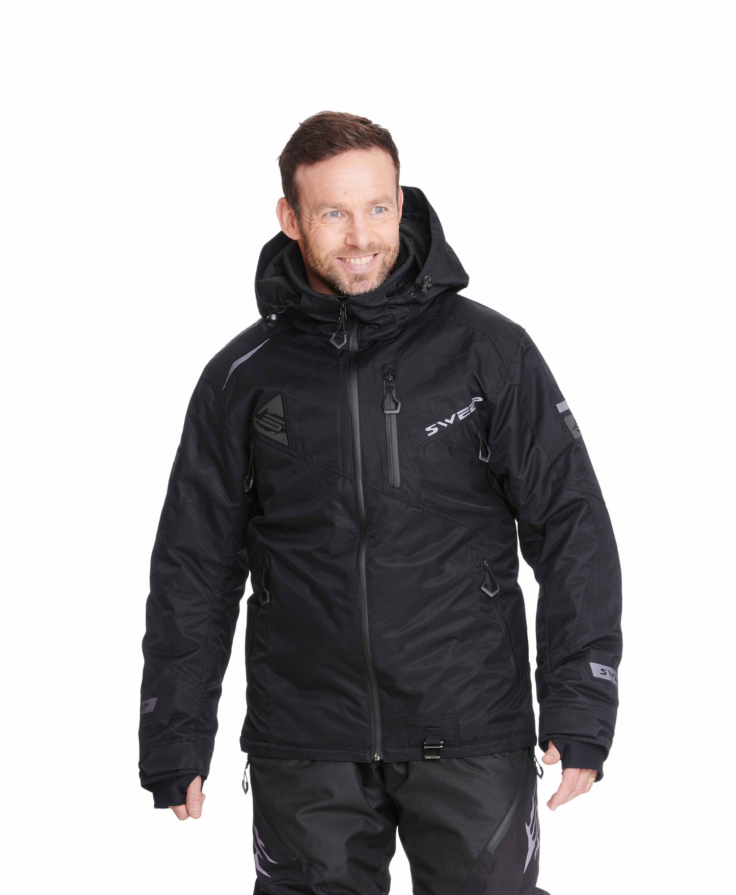 Sweep Pulse snowmobile jacket, black