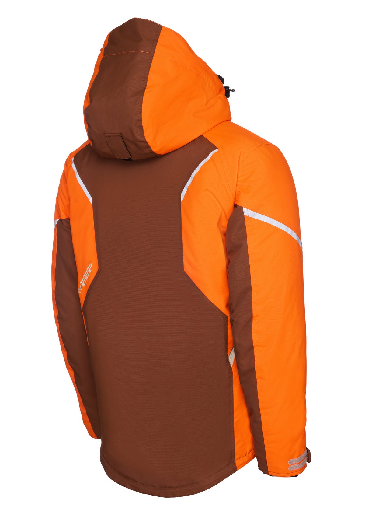 Sweep Recon snowmobile jacket, two-tone orange
