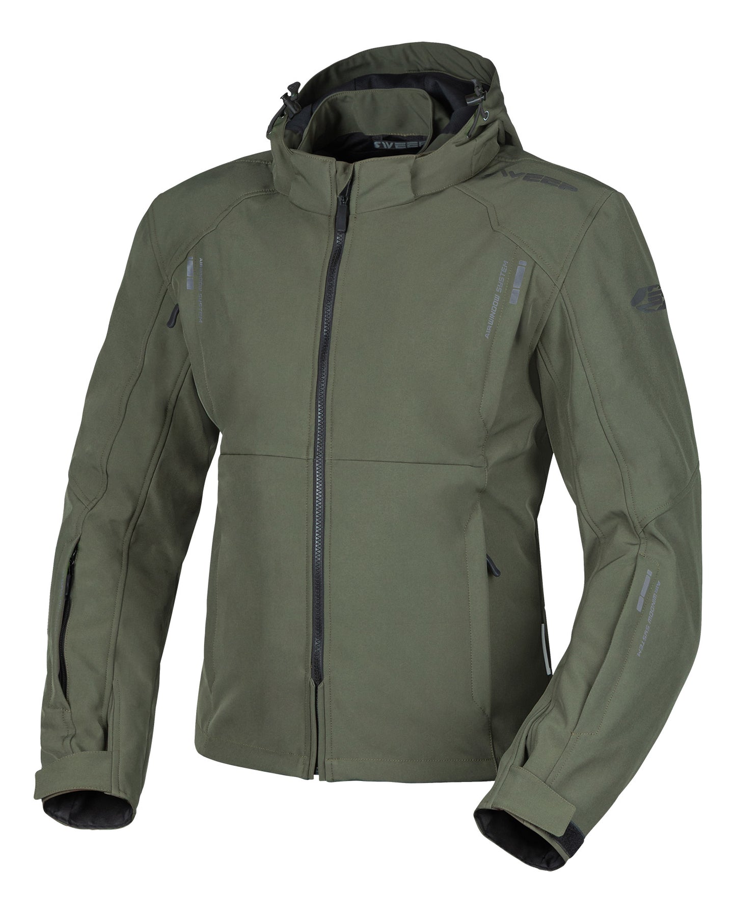 Sweep Suburb kevyt softshell ajotakki, oliivi