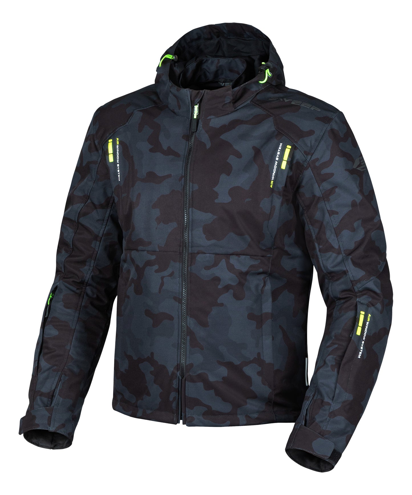 Sweep Suburb kevyt softshell ajotakki, t.harmaa/camo