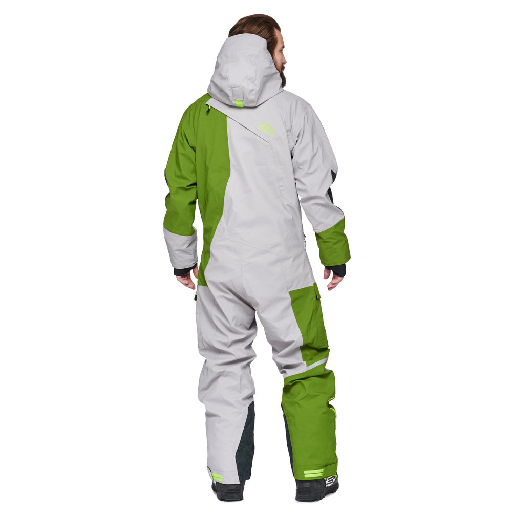 Sweep Amur snow overall, grey/green