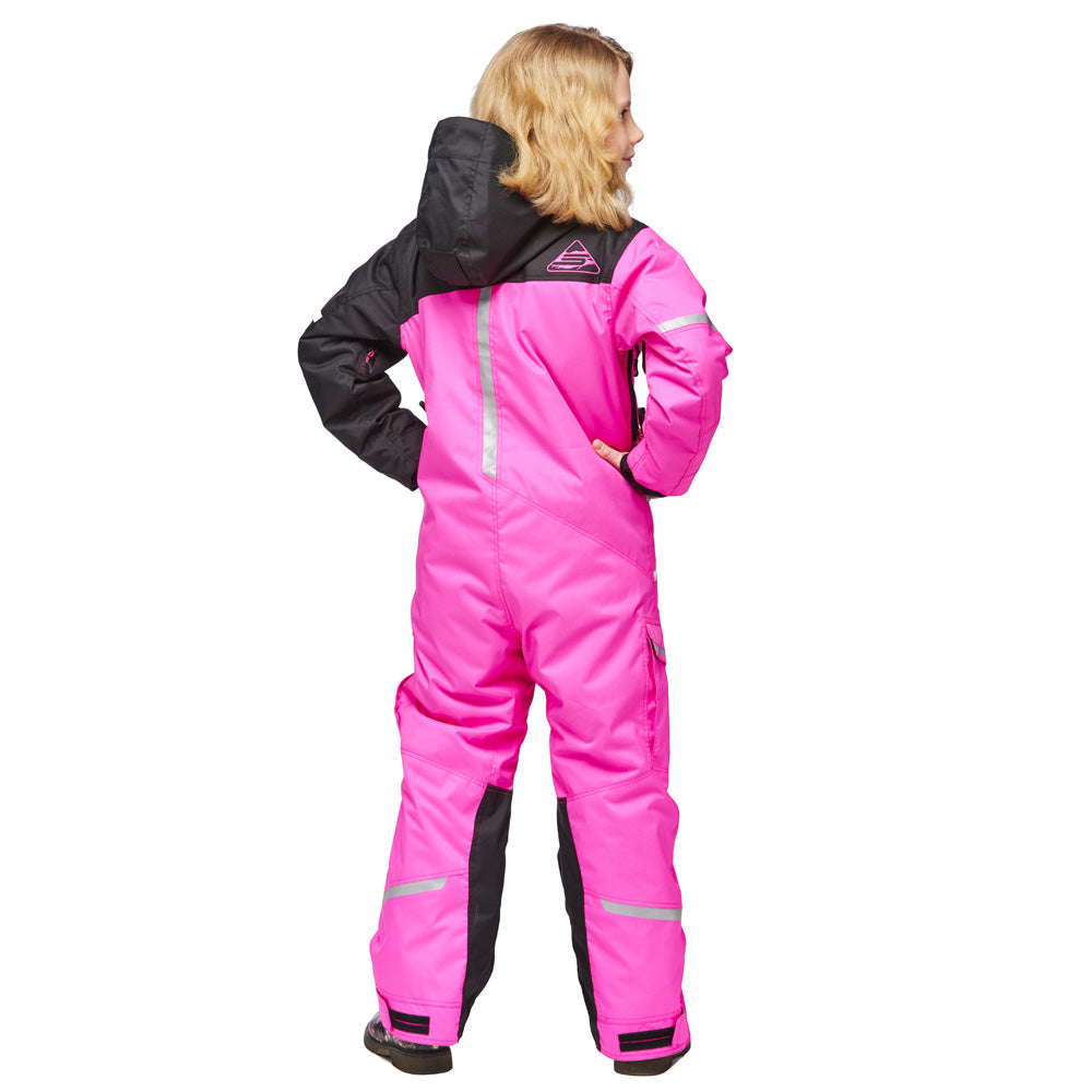 Sweep Snowcore Evo 2.0 kids snowmobile suit, pink/black/white