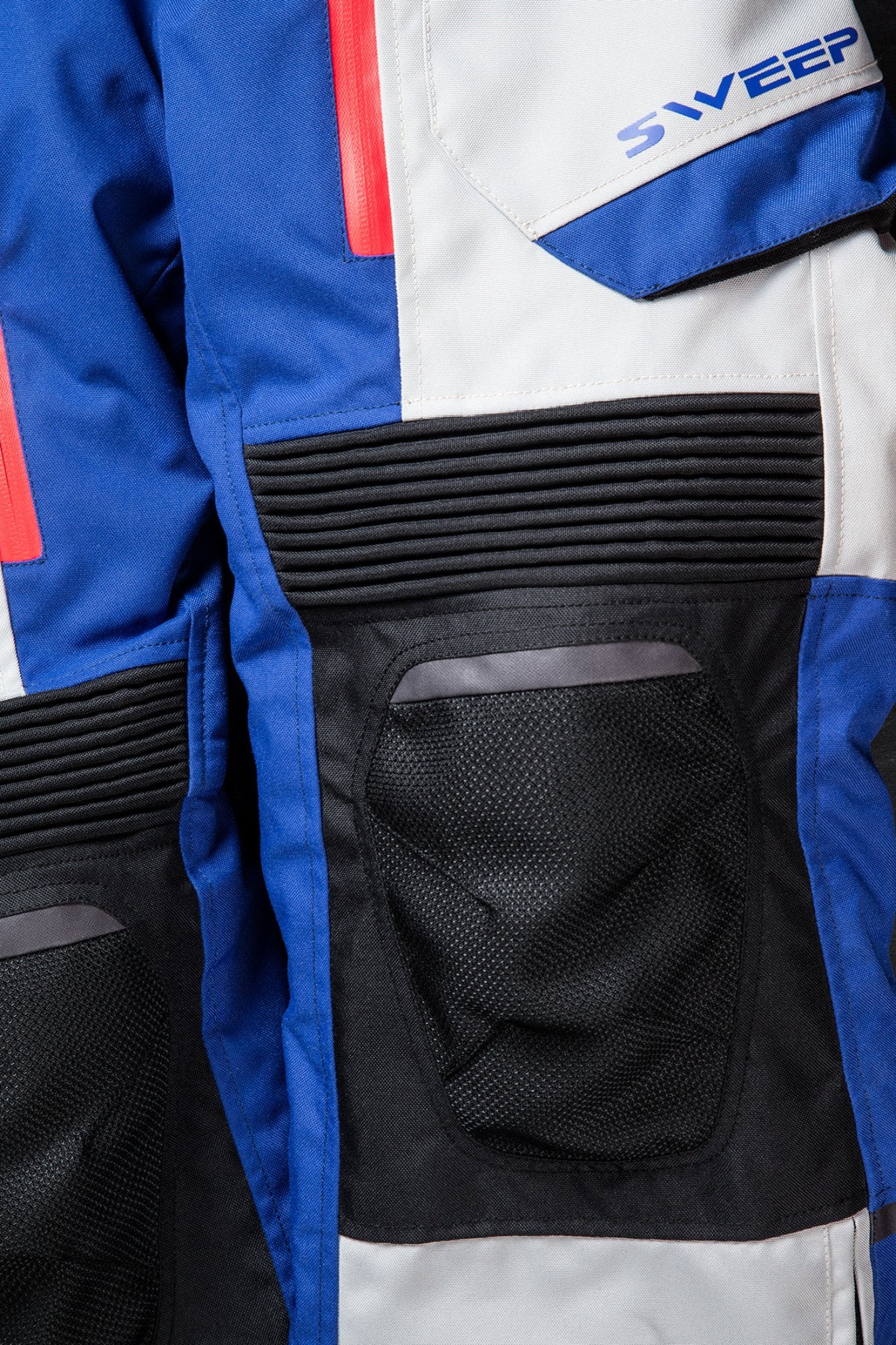 Sweep Kalahari 4-season ajohousut, harmaa/sininen/musta/punainen