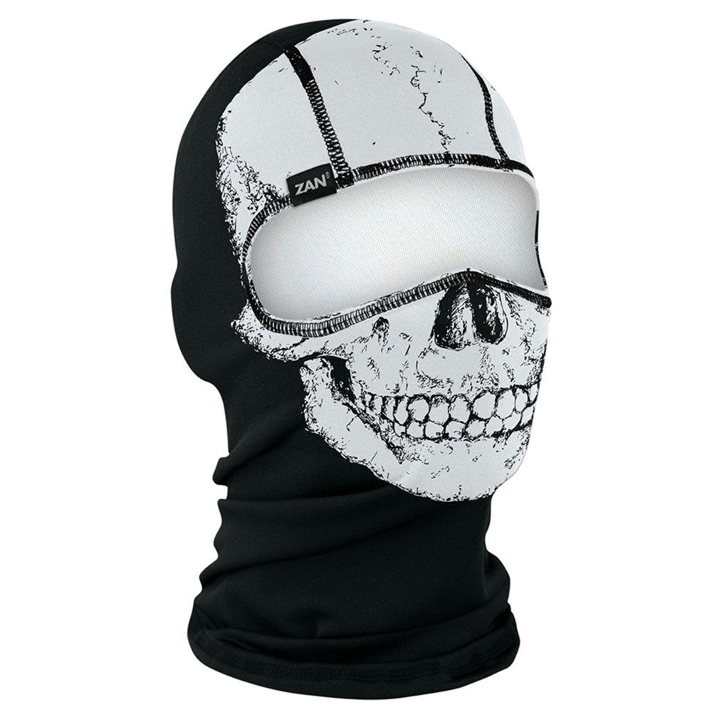 Zan Headgear Balaclava, polyester, Skull