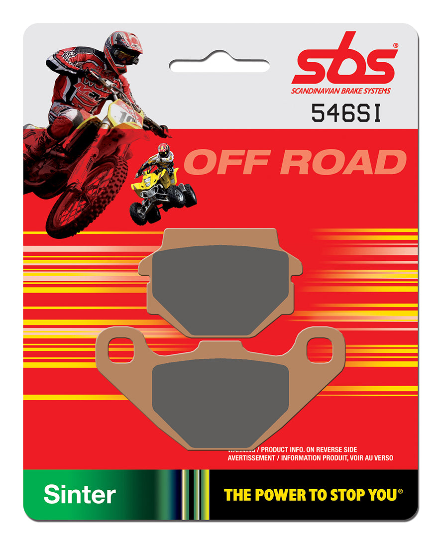 Sbs Jarrupalat Sintered Offroad 546SI