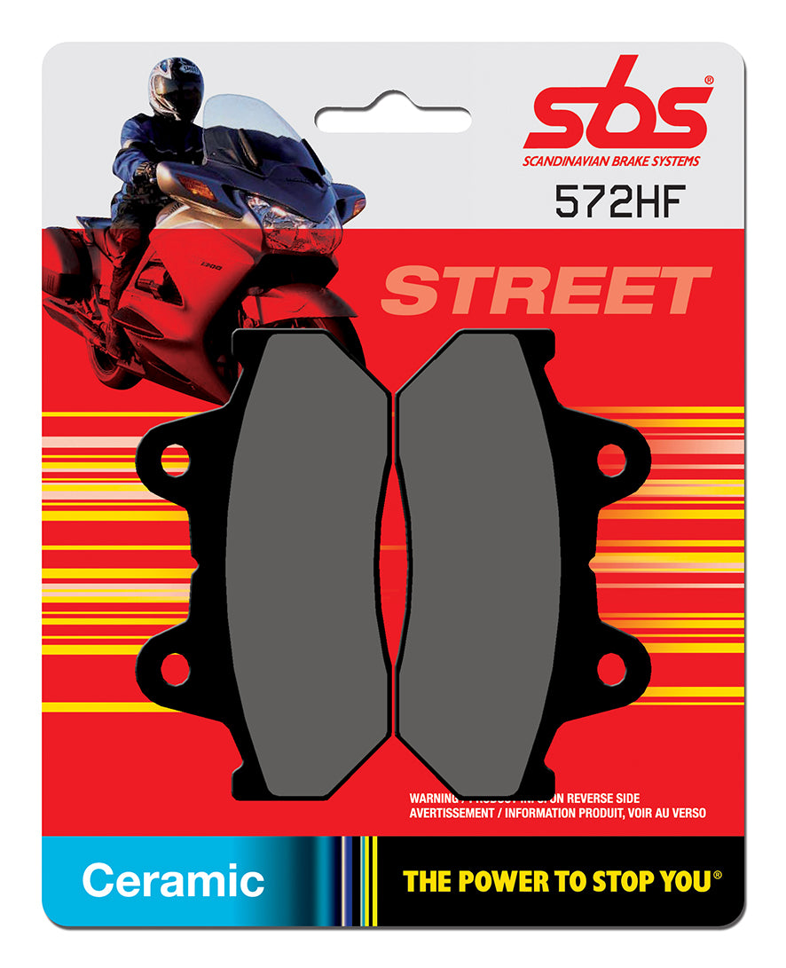 Sbs Brake pads Ceramic 572HF