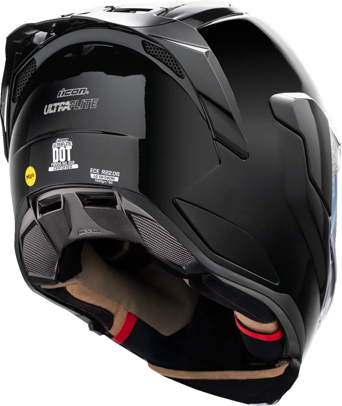 Icon Ultraflite Solid MIPS, Black