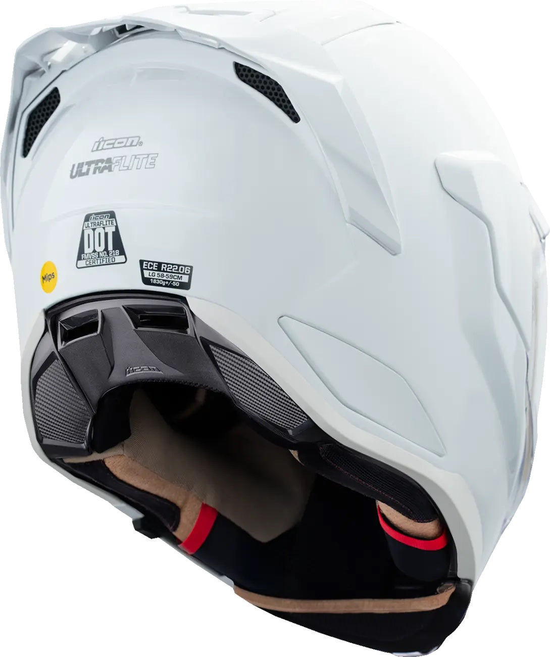 Icon Ultraflite Solid MIPS, White