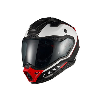 Nexx X.Rally Carbon Raid valkoinen/punainen