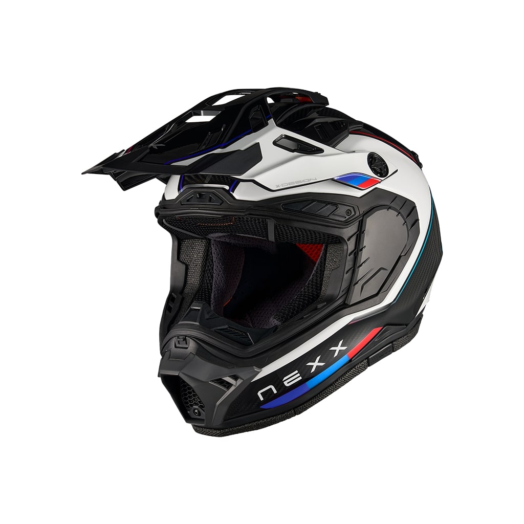 Nexx X.Rally Carbon Raid sininen/punainen