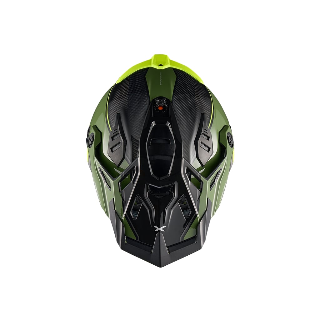 Nexx X.Rally Carbon Raid vihreä/neon