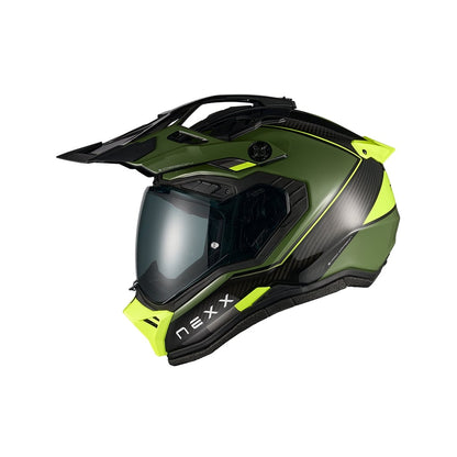 Nexx X.Rally Carbon Raid vihreä/neon