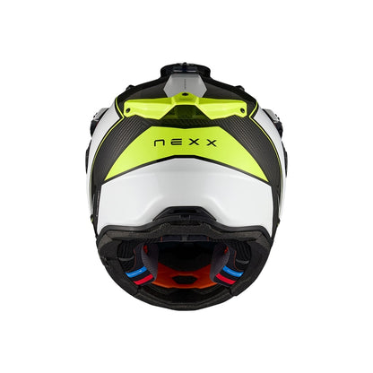 Nexx X.Rally Carbon Raid valkoinen/neon