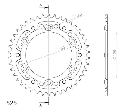 Supersprox Stealth takaratas Orange 899-RST-42-6