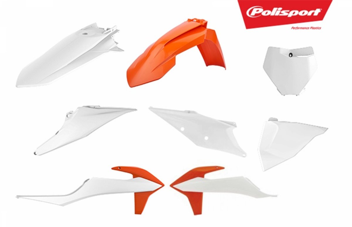 Polisport plastic kit SX/SX-F 2019- oranssi KTM 16