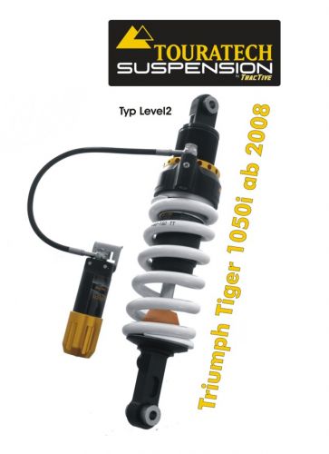 Touratech Suspension shock absorber for Triumph Tiger 1050i from 2008 type Level