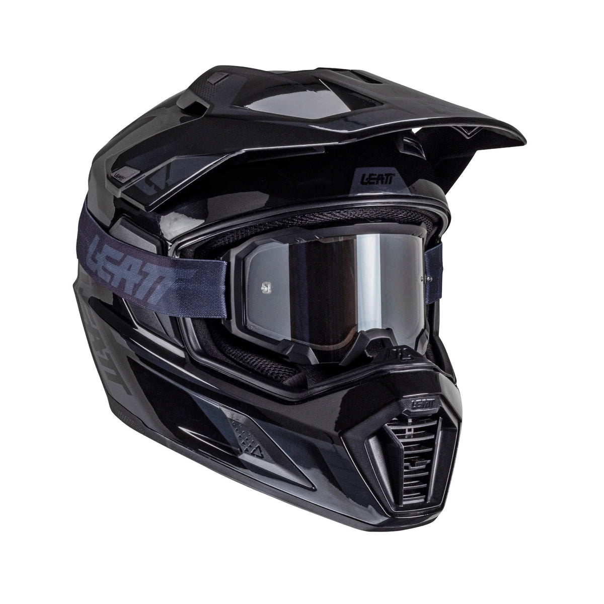 Leatt 8.5 ADV helmet kit, Stealth Black/Grey
