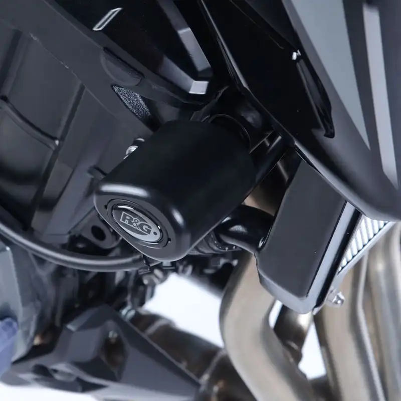 R&G Racing Crash Protectors - Black Aero Style for Kawasaki Z900 '17-