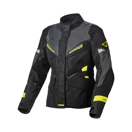 Macna Sonar Woman jacket, Night Eye/Neon Yellow